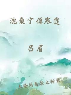 沈桑寧傅寒霆