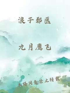 浪子邪醫(yī)