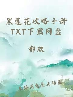 黑蓮花攻略手冊TXT下載網(wǎng)盤